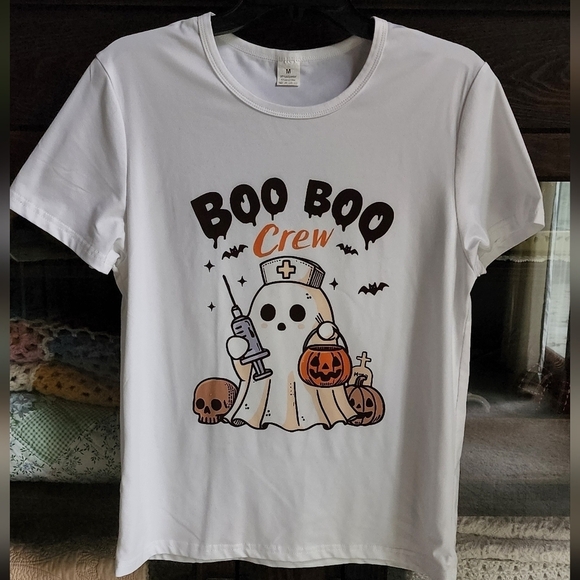 Gildan Tops - Gildan White Boo Boo Crew Short Sleeve Tee